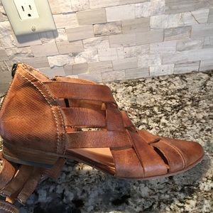 BedStu ankle boot in saddle leather